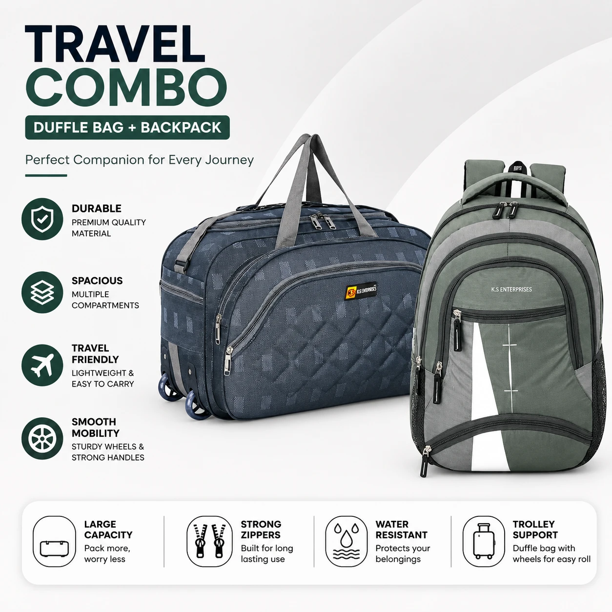DUFFEL BAG WITH WHEEL DUFFEL BAG
