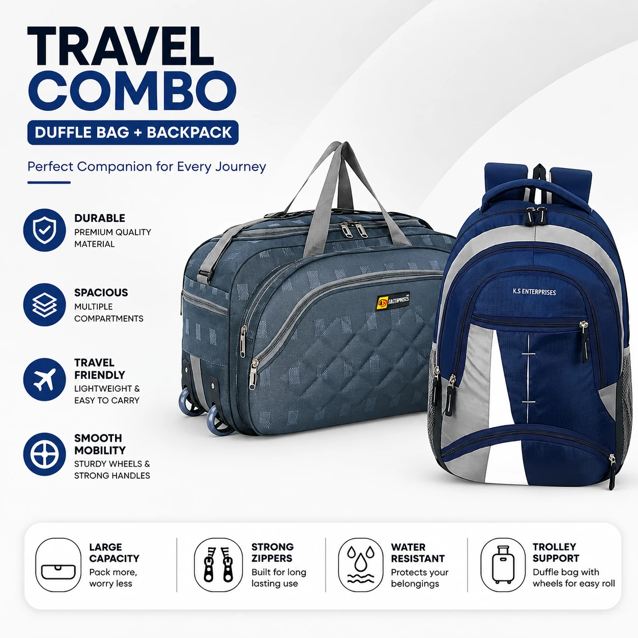 DUFFEL BAG WITH WHEEL DUFFEL BAG
