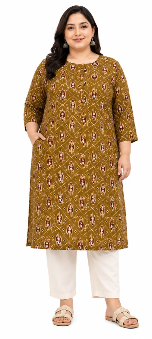 Plus size kurti