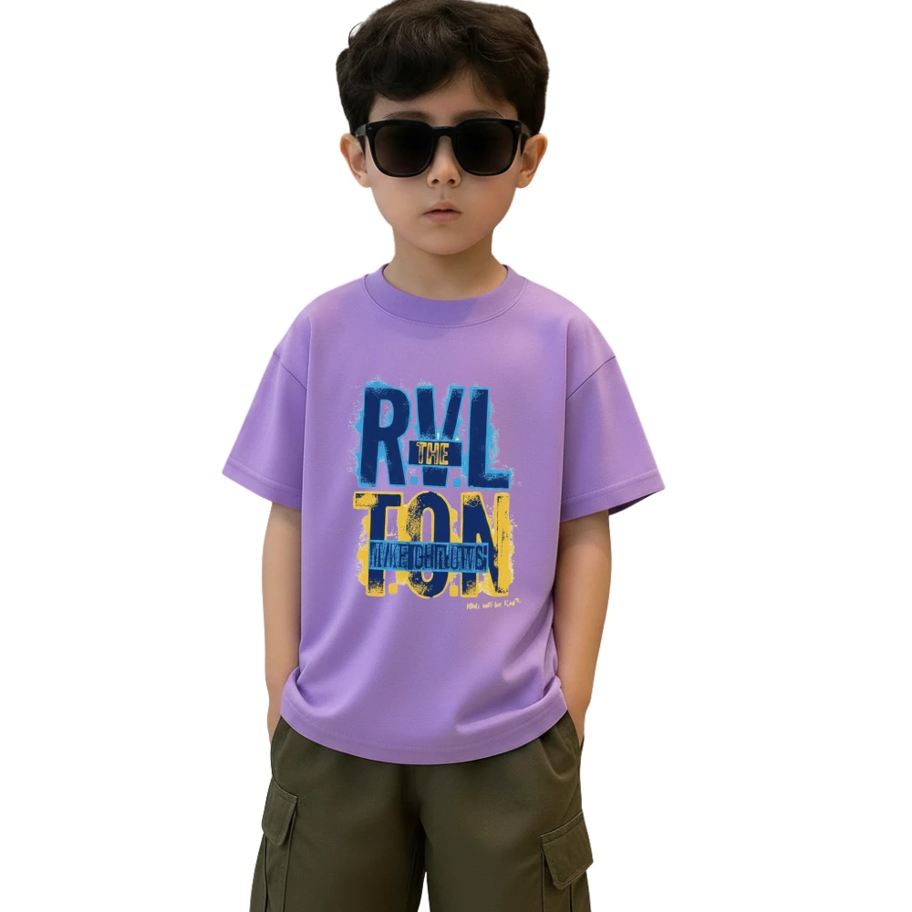 Kids Graphic Print Oversized T-Shirt | Trendy Boys Casual Wear
