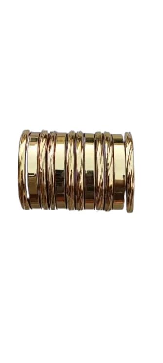 Luxury Gold Plated Designer Bangles Set for Women