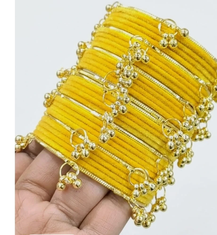 Premium Silk Thread Multicolor Bangles Set for Women