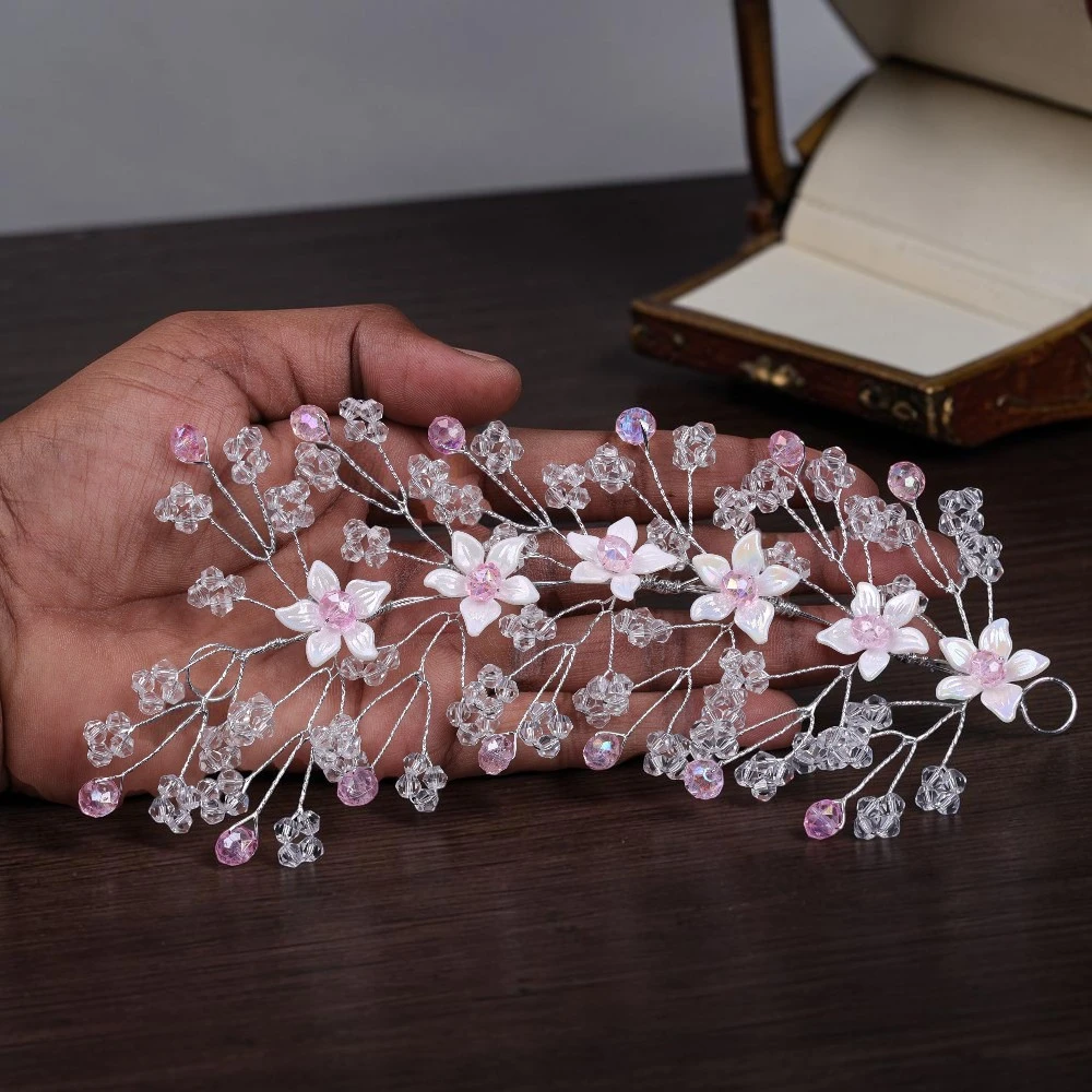Elegant Tiara for Women & Girls | Stylish Crown Hair Accessory for Party & Wedding Wear