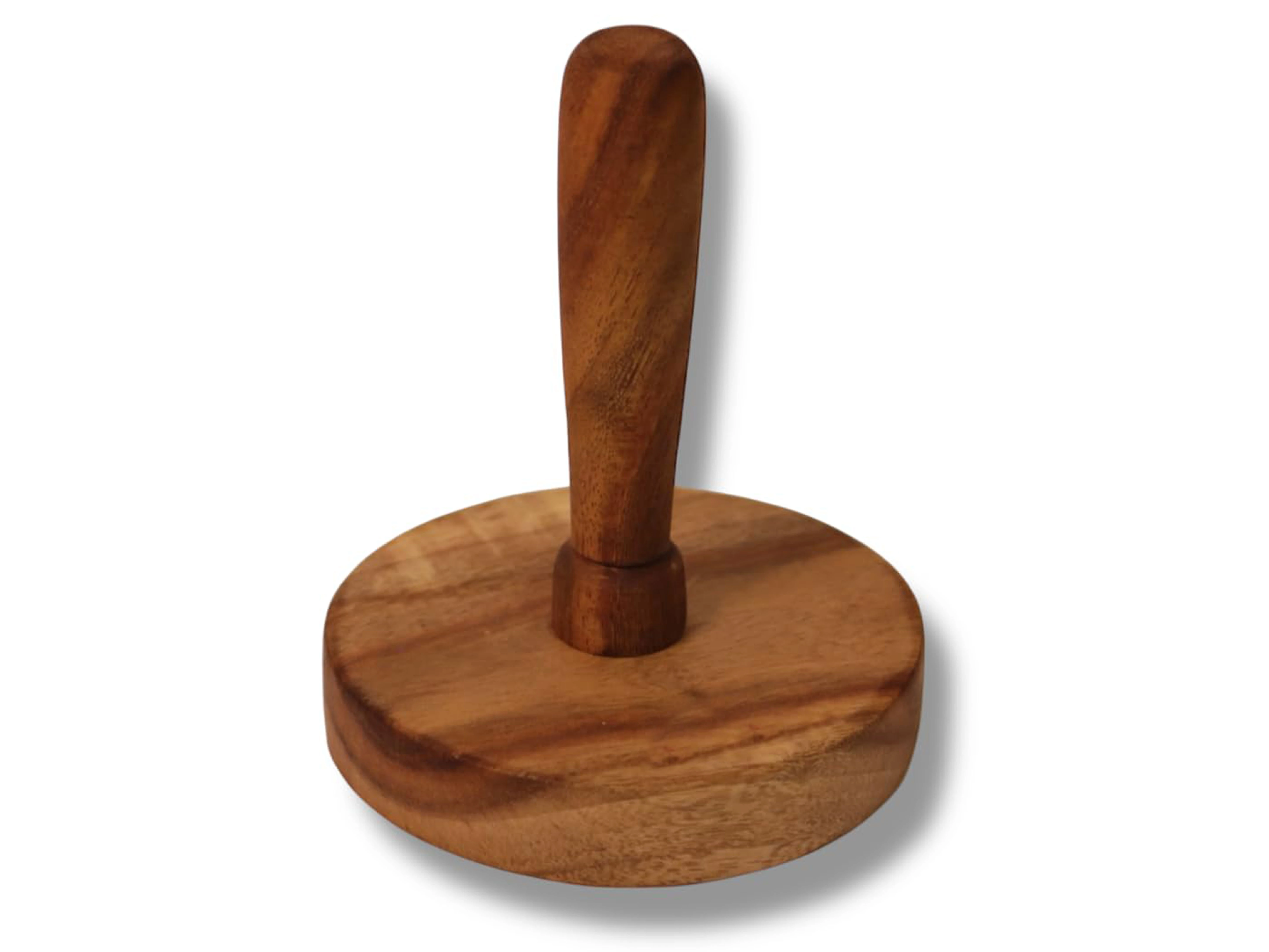 Wooden Dal Smasher | Traditional Dal Ghotni | Pappu Gutti Wooden | Natural Wood Hand Masher for Dal, Potato & Vegetables | Paruppu Mathu | Kitchen Mashing Tool