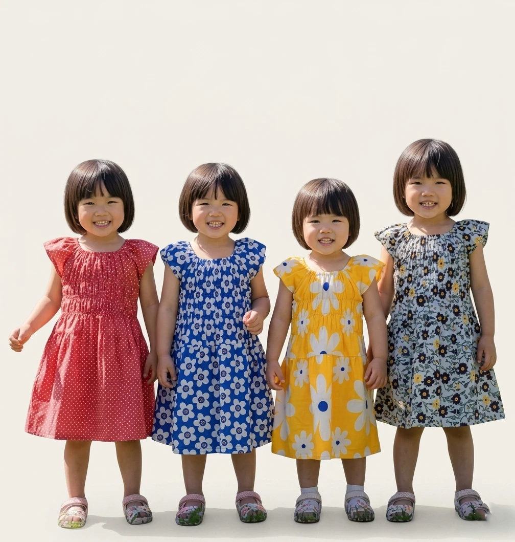 baby girl cotton frock black baju printed dresses combo pack of 4