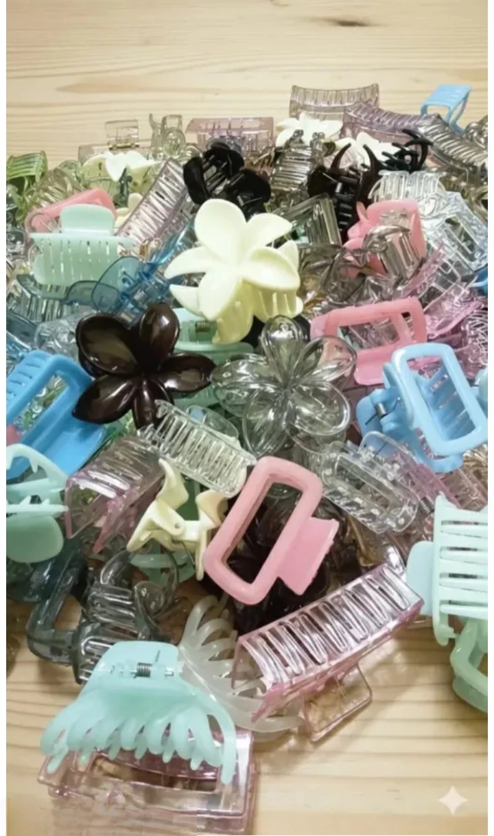 Women's Premium Hair Claw clips combo pack of 10