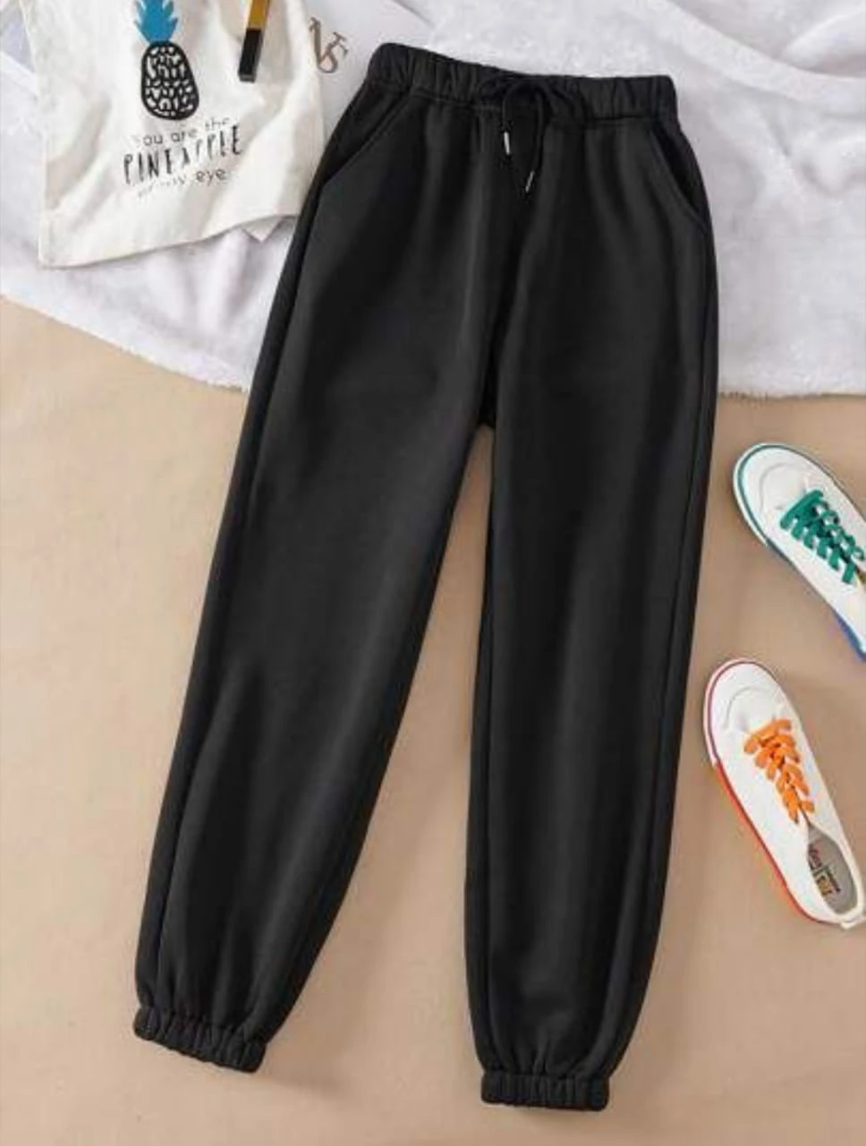 Women's Drawstring Jogger Sweatpants