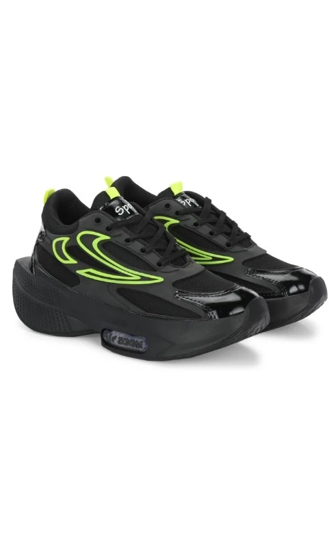 Lightweight Breathable Cushion Training Shoes with Sculpted Platform