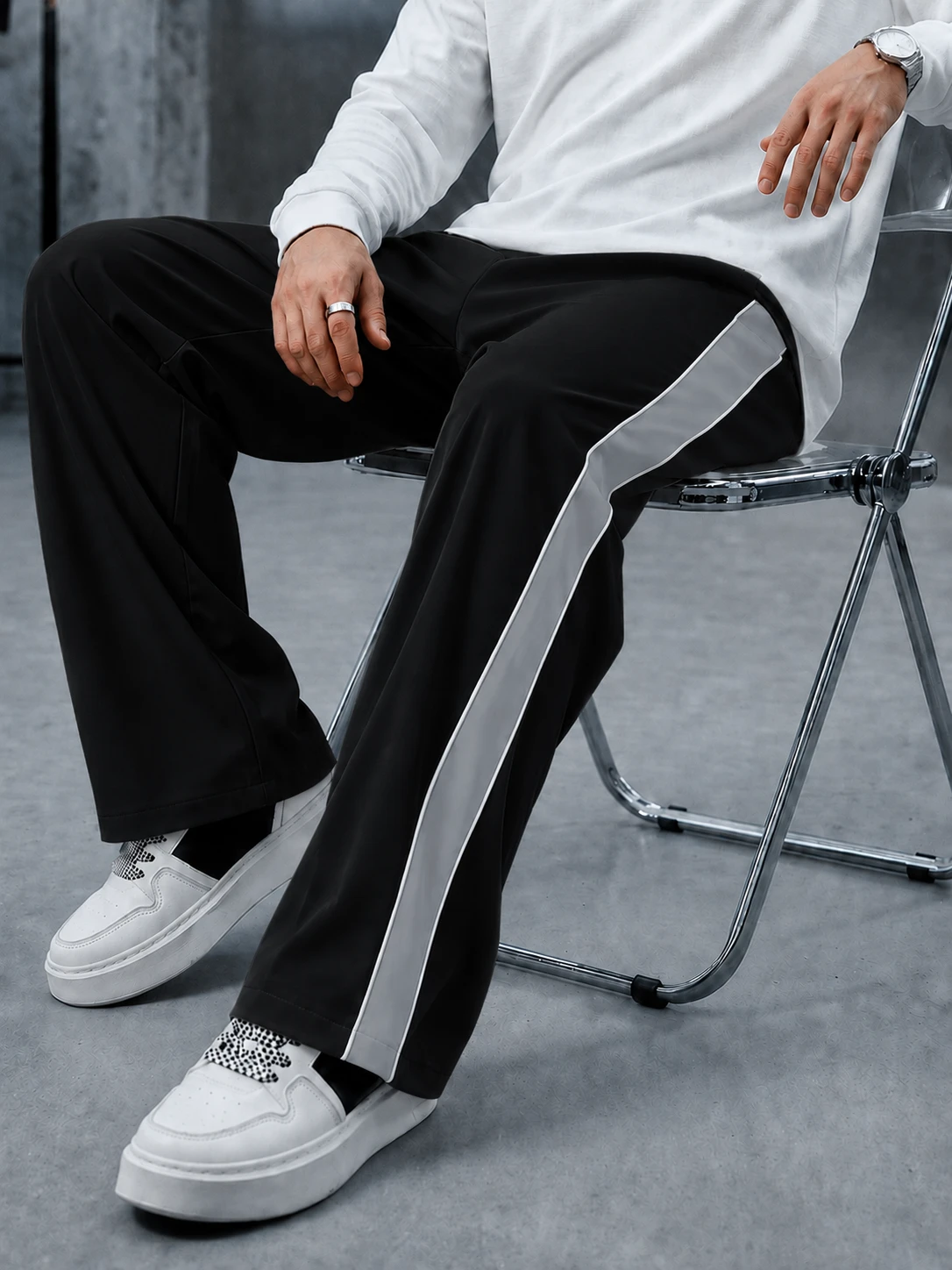 Men's Straight Fit Trackpants, Gym Lower