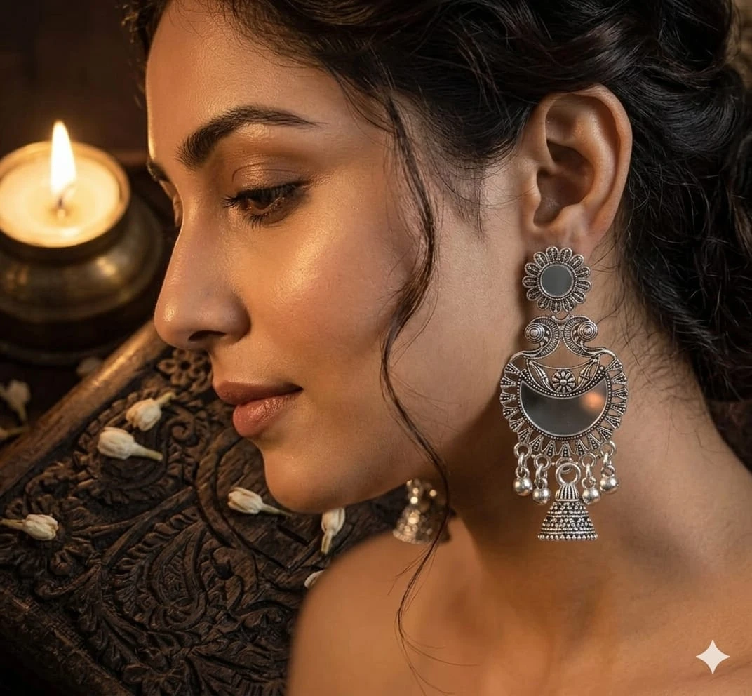 Silver Plated Earrings for Women