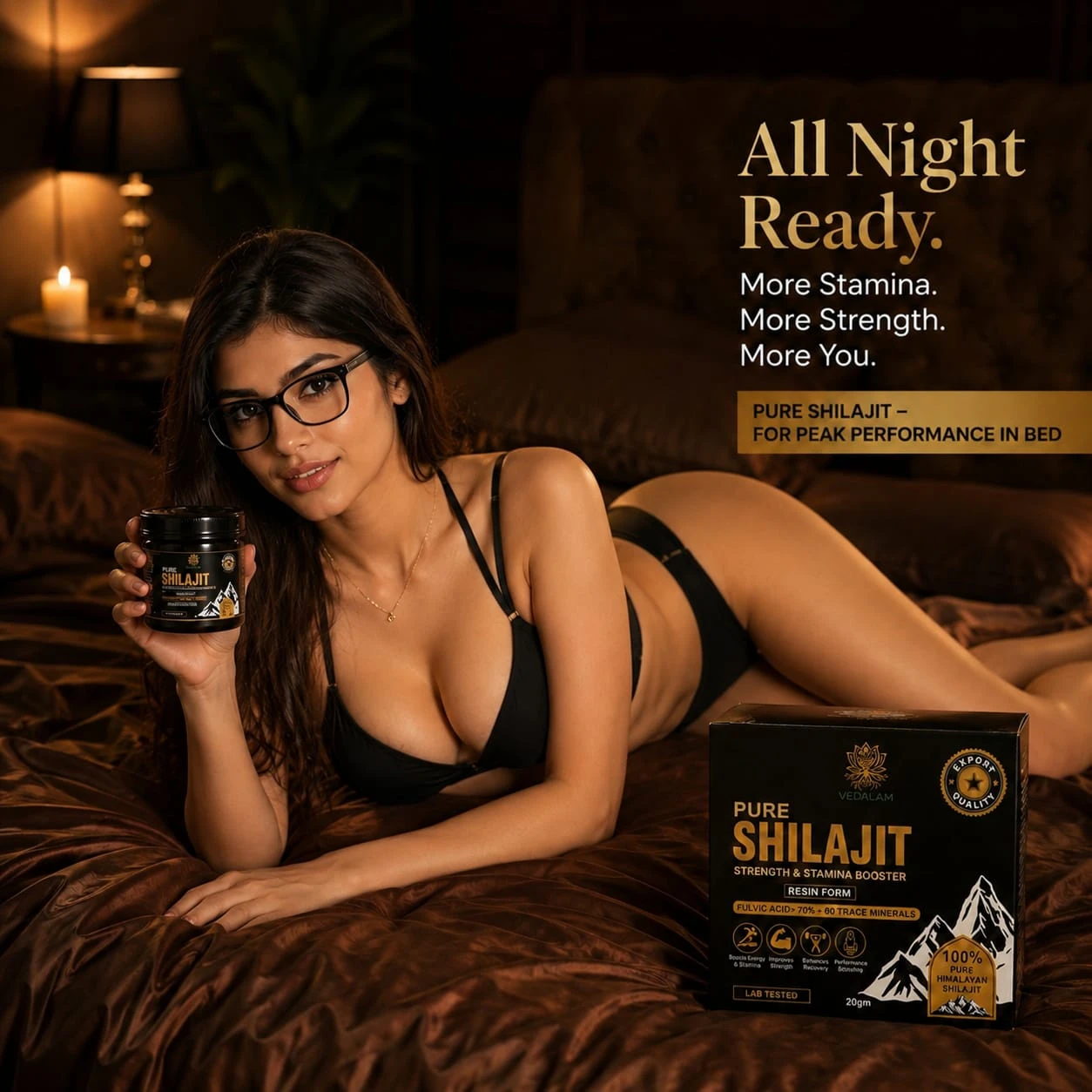 Pure Himalayan Shilajit Resin – Premium Quality Natural Wellness Support Vigour & Stamina ( 20gr )