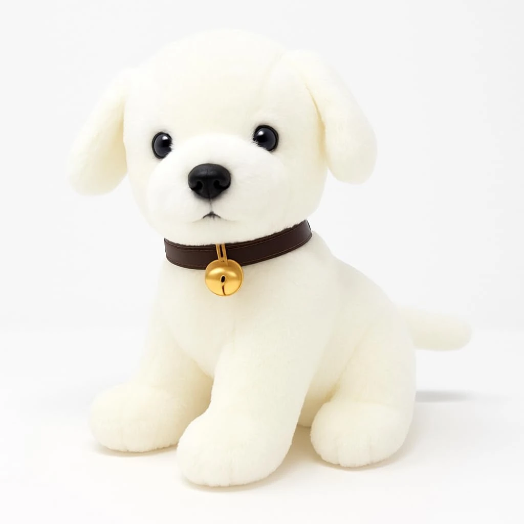 DOG SOFT TOY (WHITE) PACK OF 1
