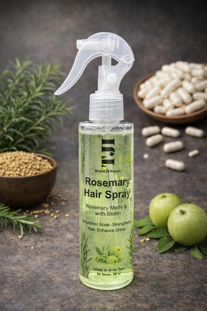 Rosemary Hair Spray with Methi, Biotin & Amla