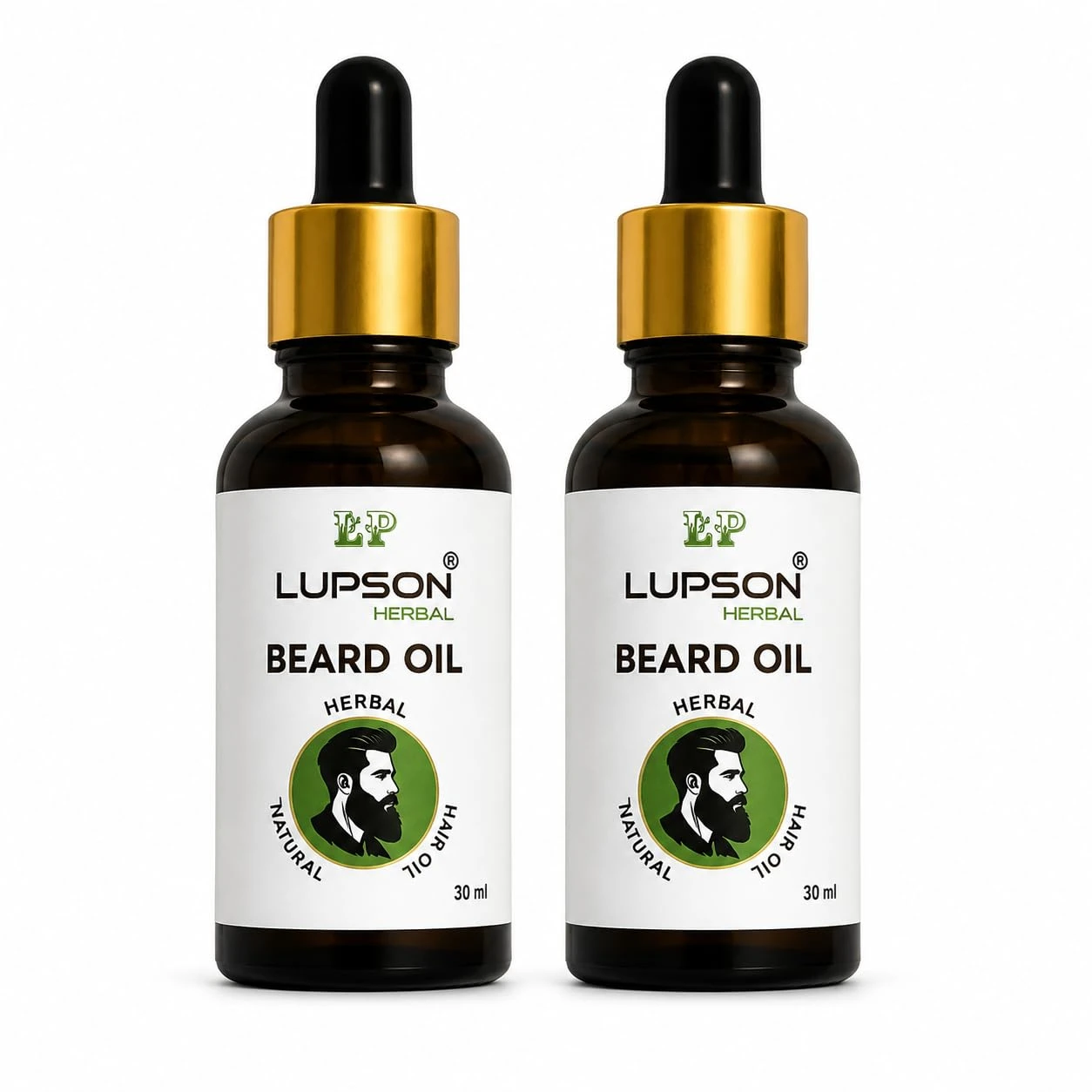 Beard Growth Oil for Men 30ml – Herbal Natural Formula, For Thicker | Softer Beard & Moustache | Conditioning & Shine pack 2