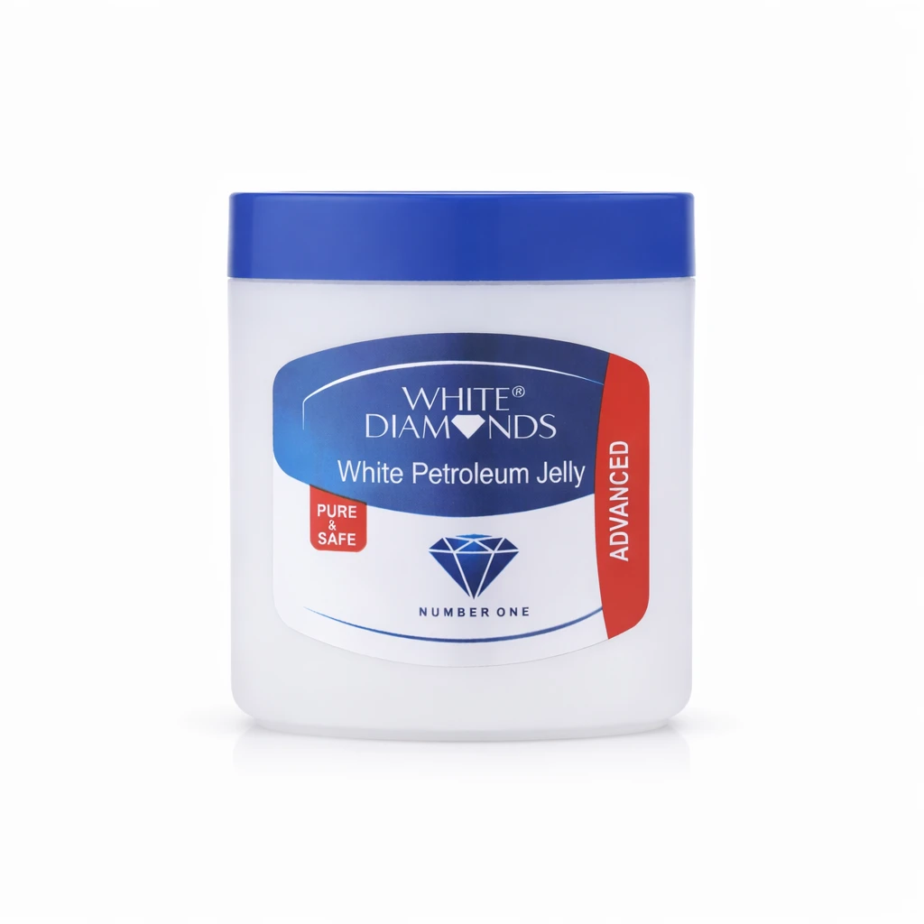 White Diamonds Petroleum Jelly 200g | Deep Moisturizing Skin Protectant for Soft & Smooth Skin