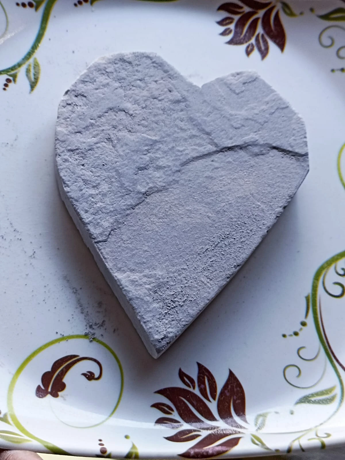 Pure Black Heart Shape slate Item
