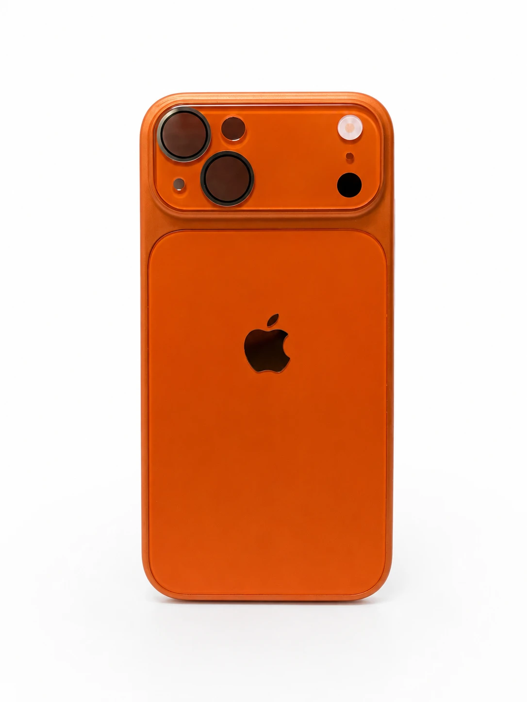iphone 13 logo orange back cover