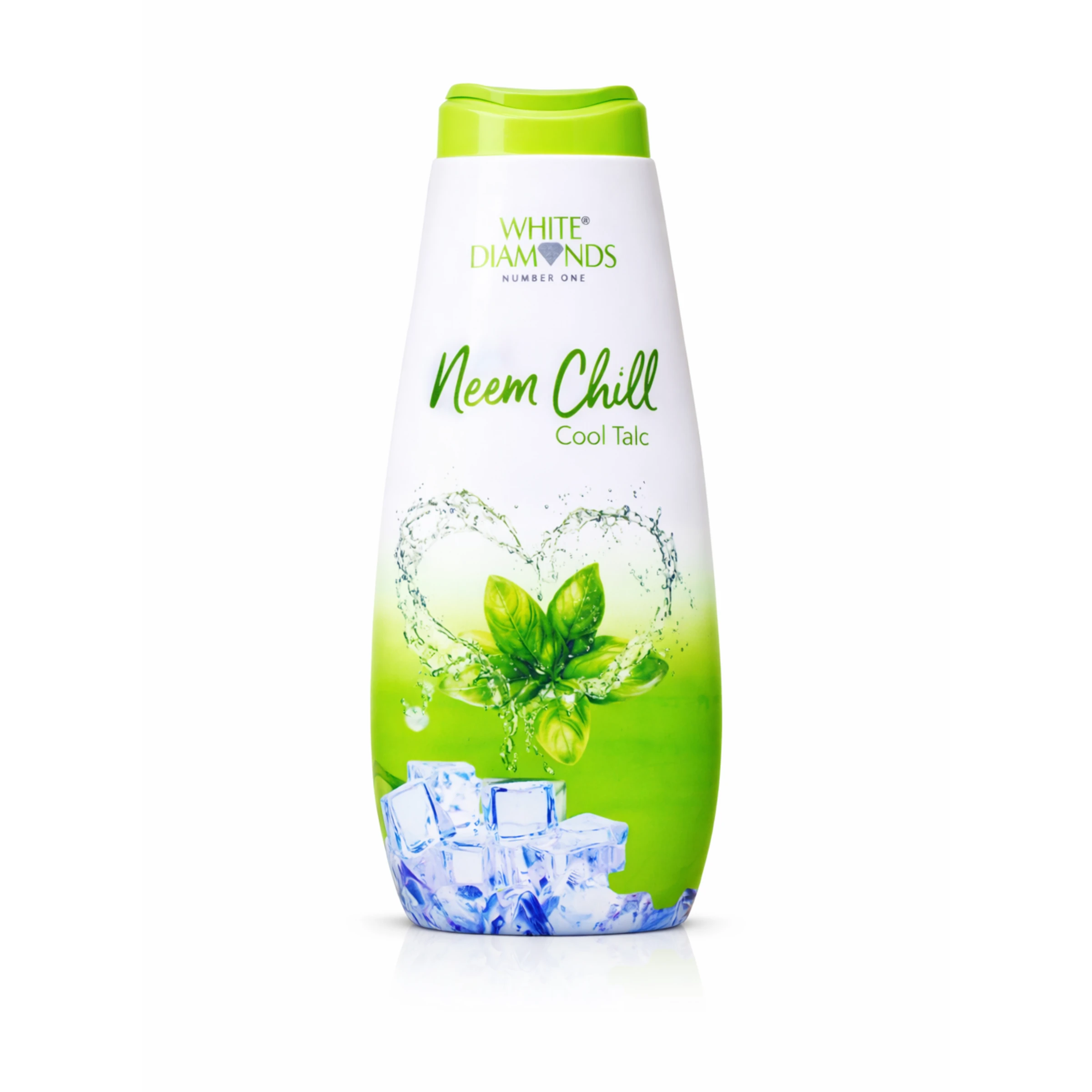White Diamonds Neem Cool Powder 300g | Cooling Talcum Powder for Men & Women | Long-Lasting Freshness & Daily Comfort