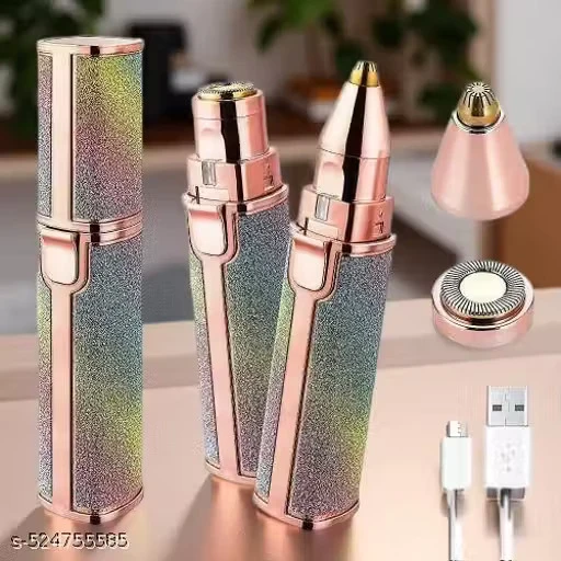Blawless 2 in 1 eyebrow trimmer, 2 in 1 Rainbow Blowless Painless Face Hair Removal Machine for Women Upper lip, Eyebrow Hair, Chin Hair Epilator Hair Remover Trimmer for Women, Blawless trimmer for Women