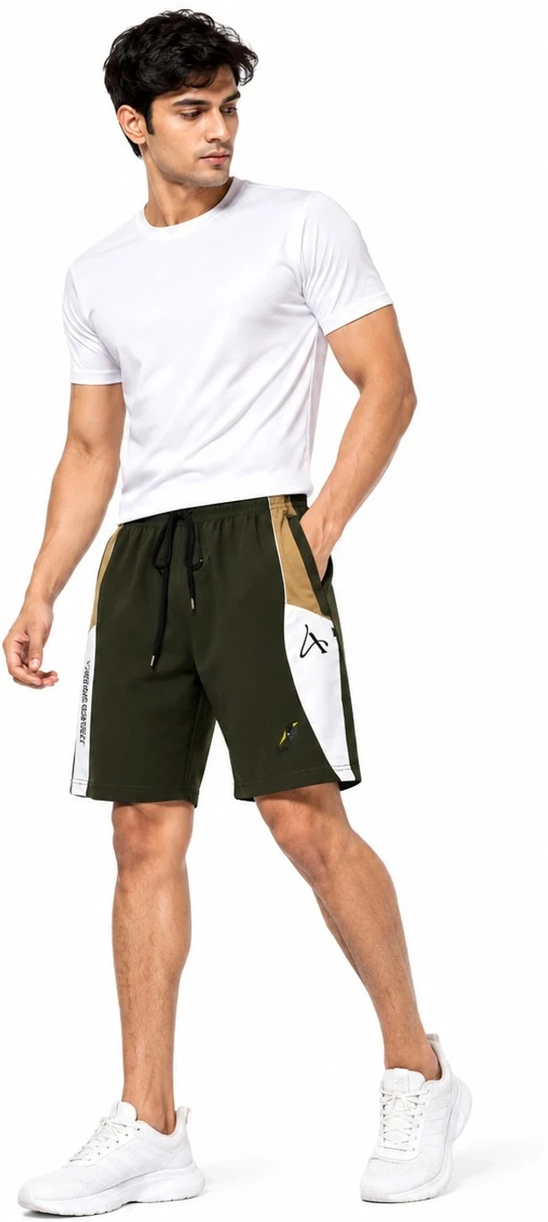 AAYAT FASHION ZONE Color Block Men Multicolor Sports Shorts