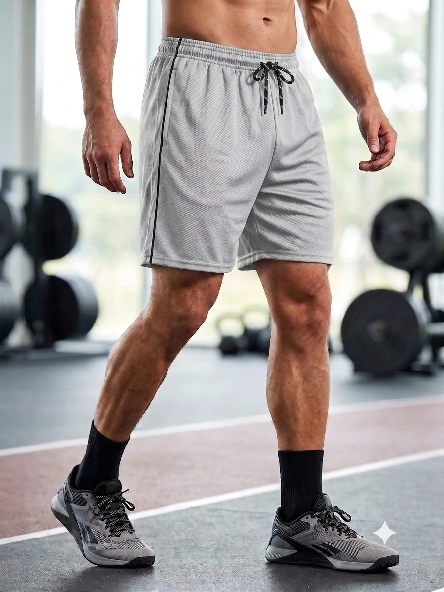 Men's Premium Regular Fit Sports Shorts / Casual Activewear Lower (Pack of 1)