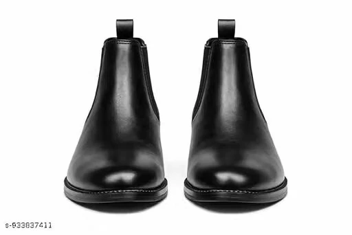 BIG LINER CHELSEA BOOT FOR BOYS BLACK