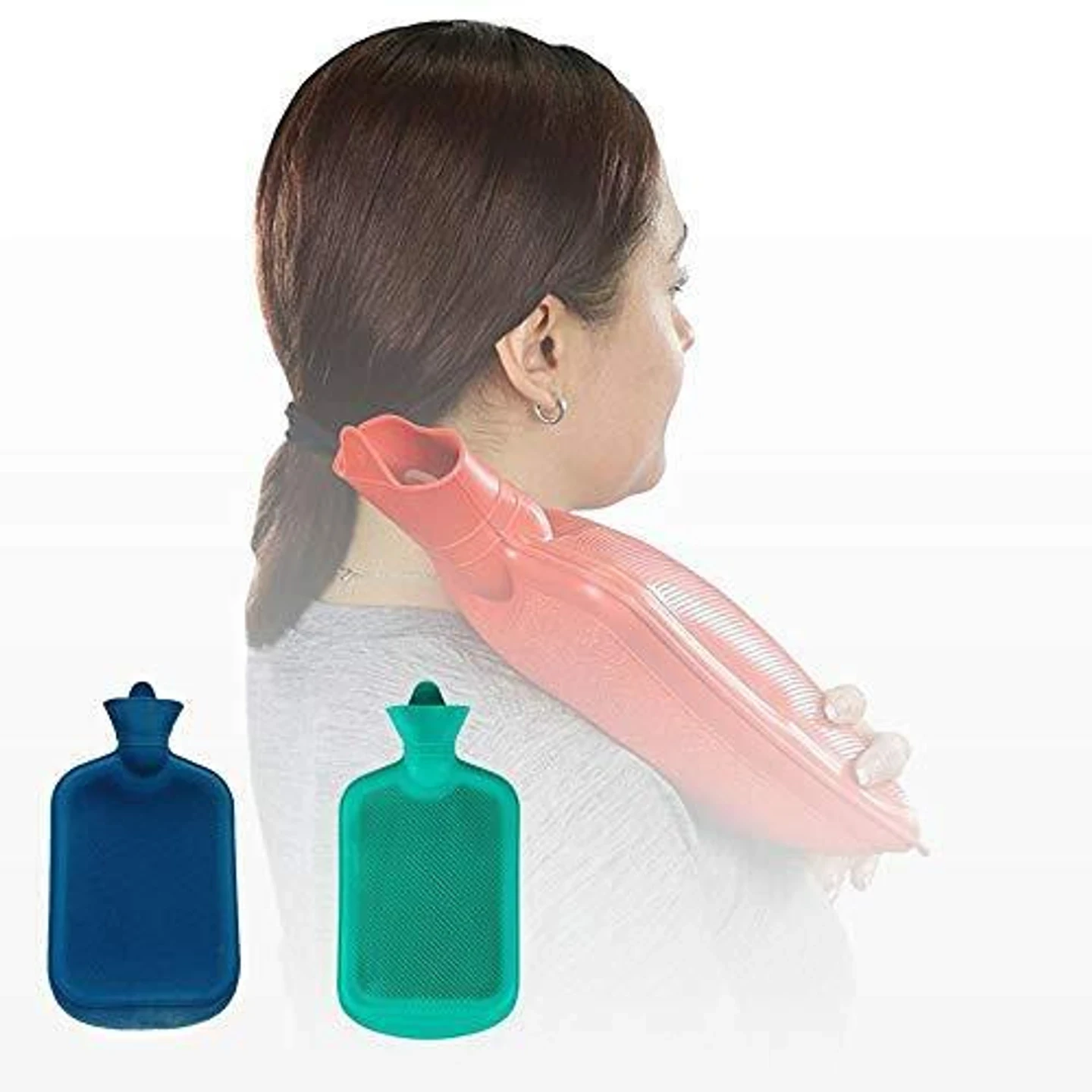 madan Rubber Hot/Warm Water Bag Therapy for Pain Relief & Massager 1 PC COPY 36197 NON-ELECTRIC 1 L Hot Water Bag (MULTICOLOR)