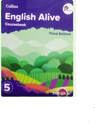 ENGLISH ALIVE COURSEBOOK CLASS - 5