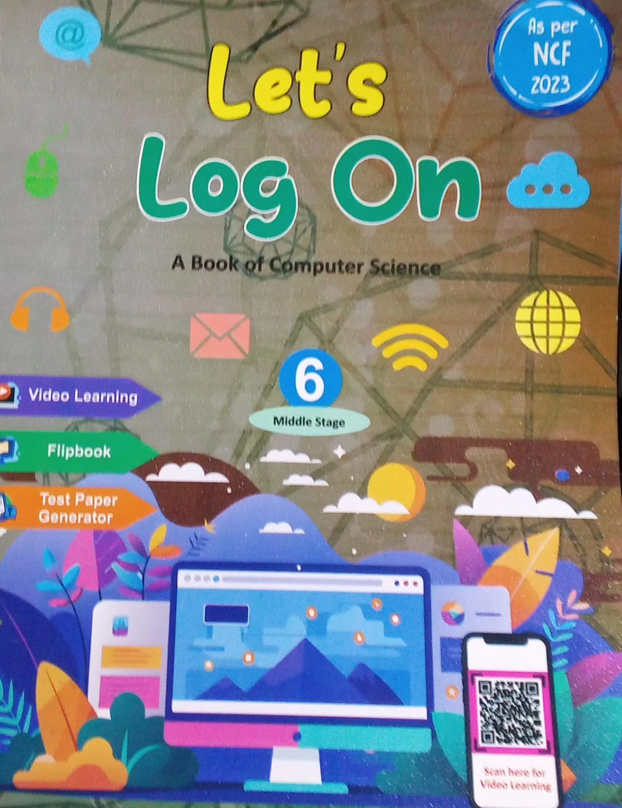 LET'S LOG ON A BOOK OF COMPUTER SCIENCE CLASS 6