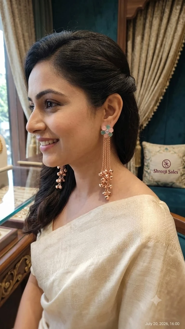 Kashmiri earrings