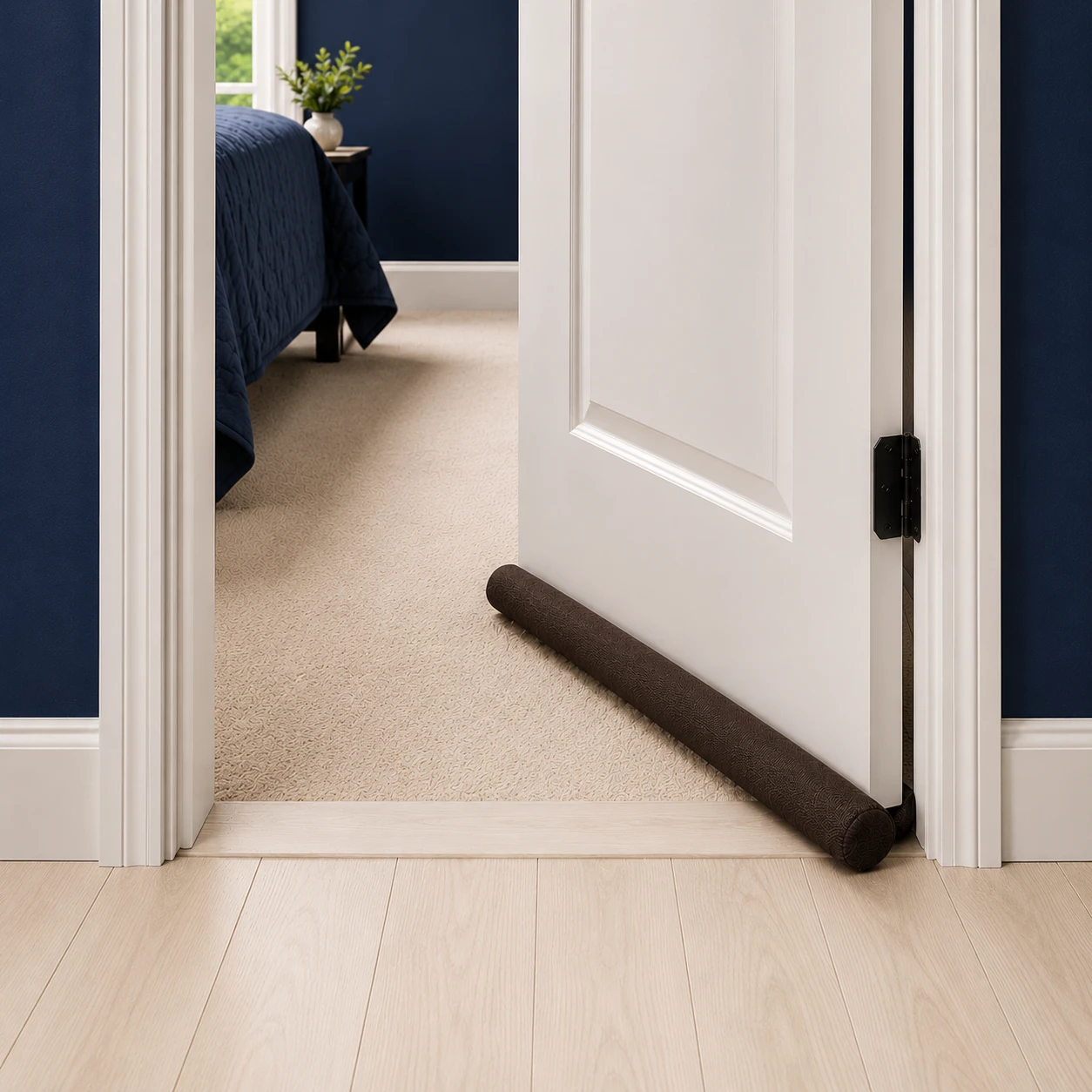 Door Draft Guard Twin Door Bottom Seal Stopper | 1 Piece
