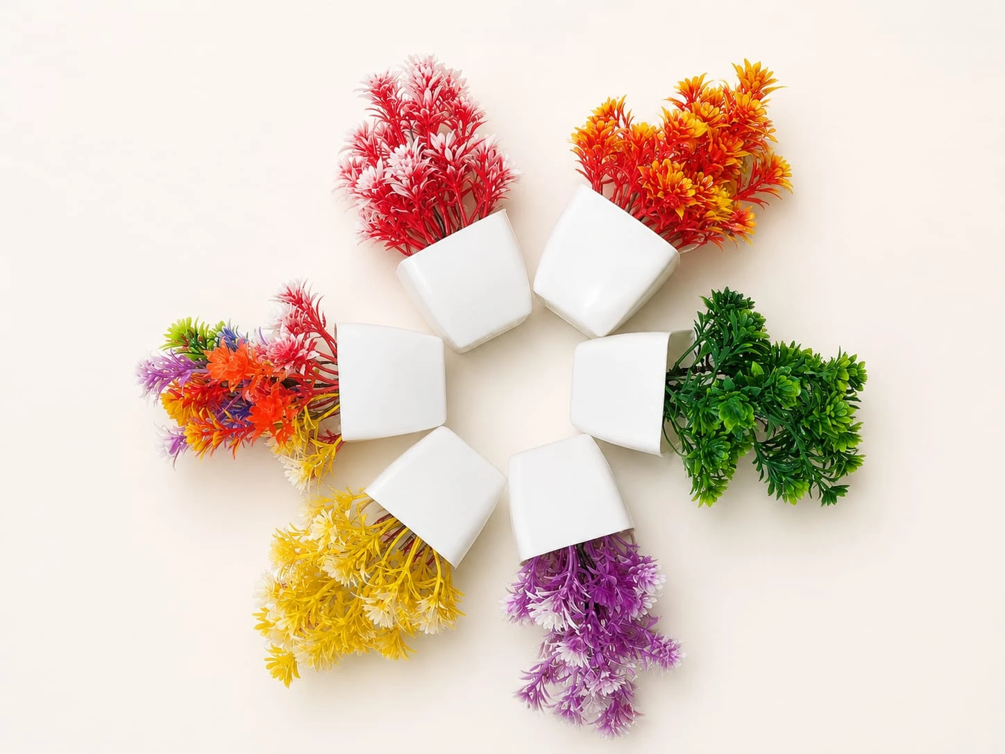 Artificial Mini Port pack of 6