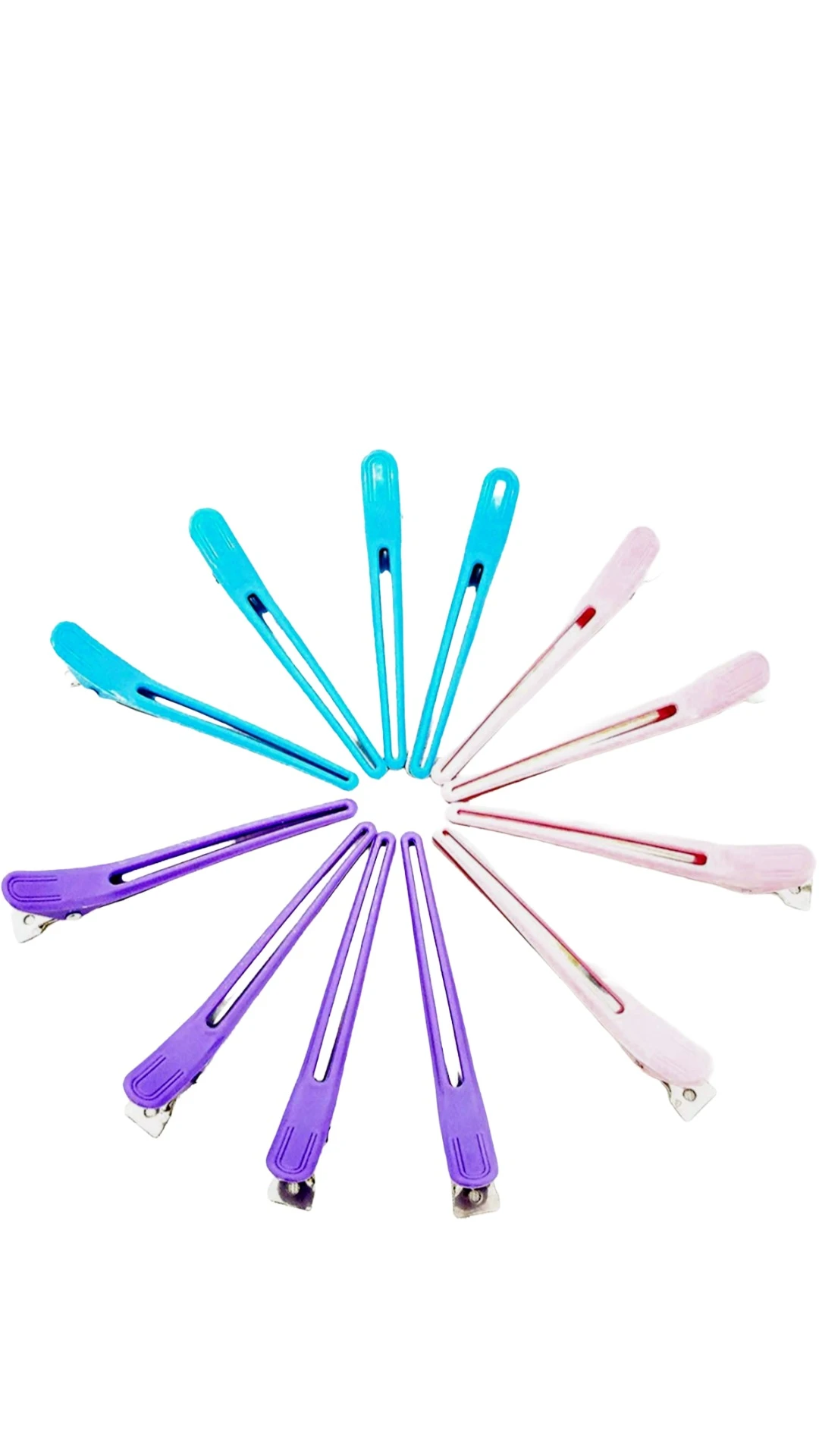 “Multicolor Hair Sectioning Clips
