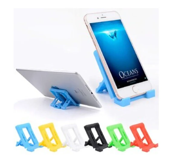 Multi-Color Adjustable Mobile & Tablet Stand Holder | Foldable Desk Stand