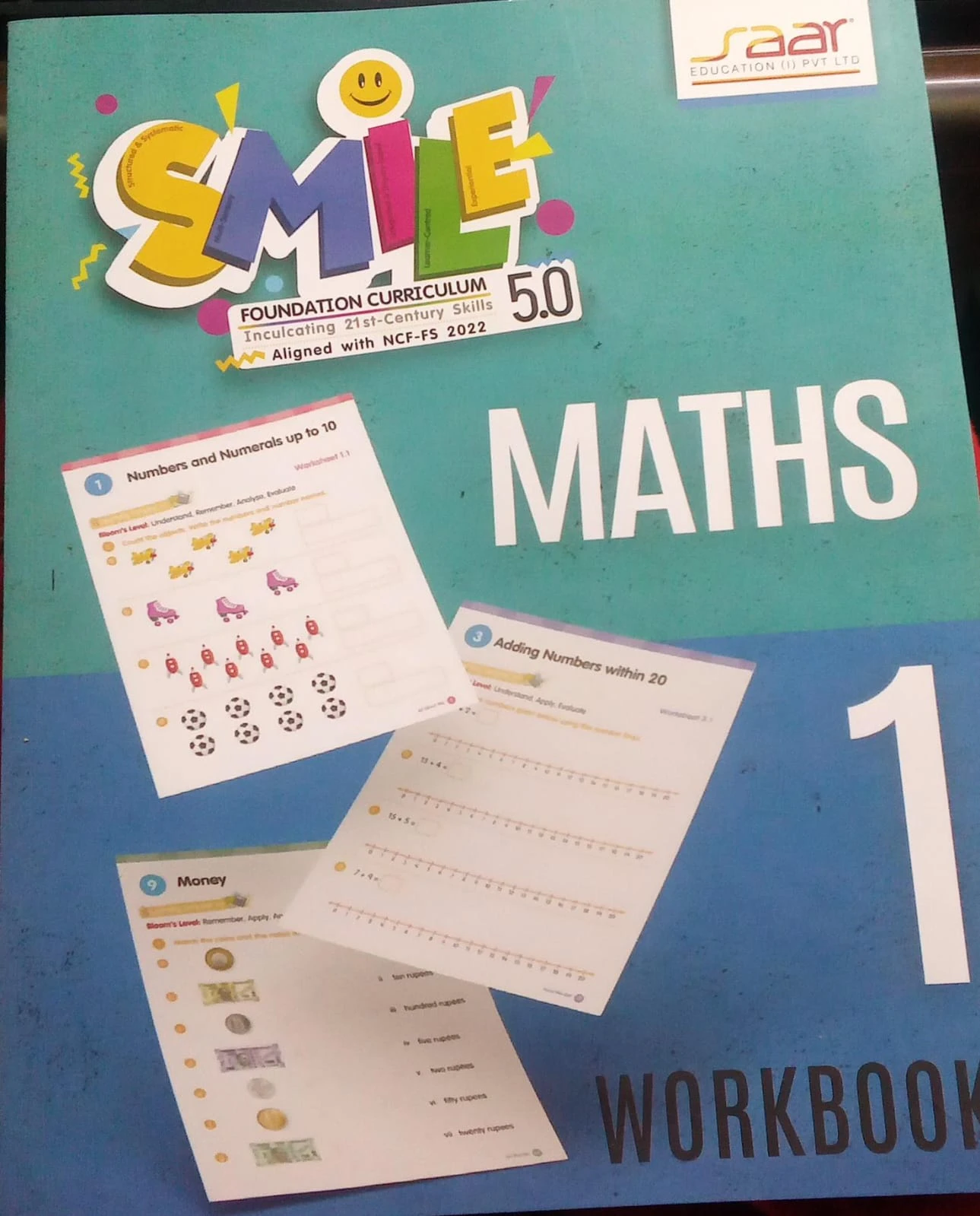 SMILE MATHS WORKBOOK  CLASS 1