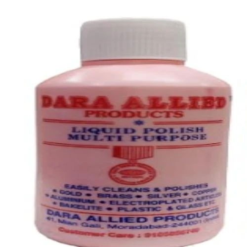 Dara liquid 100 polish multi purpose-liquid polish brass polishing liquid silver, copper, brass polish