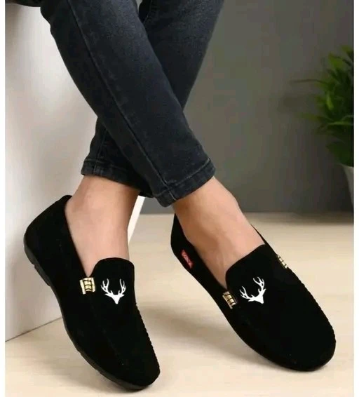 NEW BLACK MEN LOAFERS