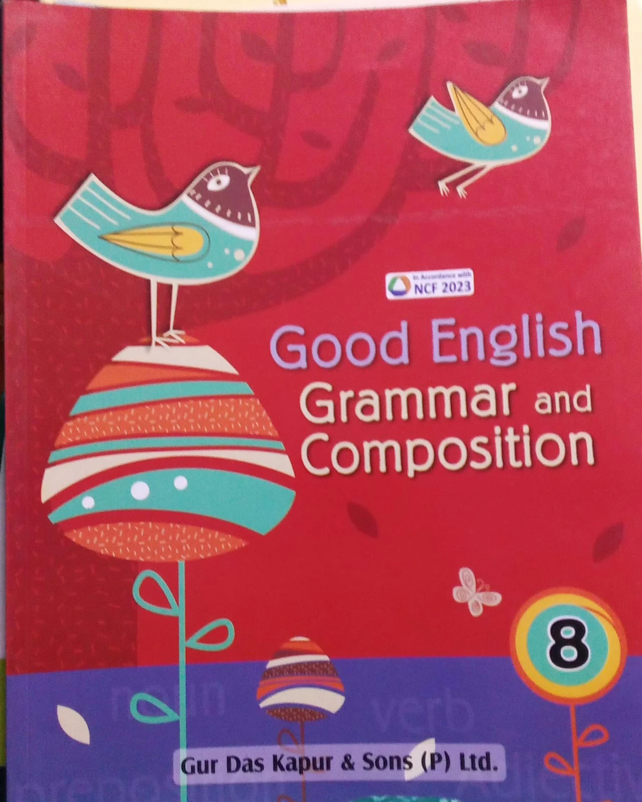 GOOD ENGLISH GRAMMAR AND COMPOSITION CLASS 8