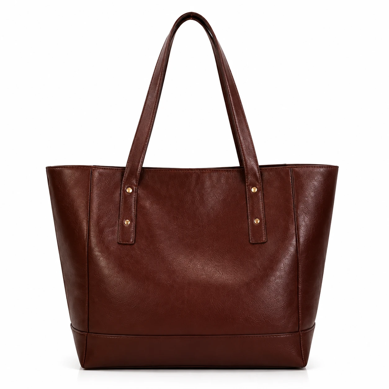 Croco Embossed Tote Bag, Faux Leather, Shoulder Handbag for Women (Tan)