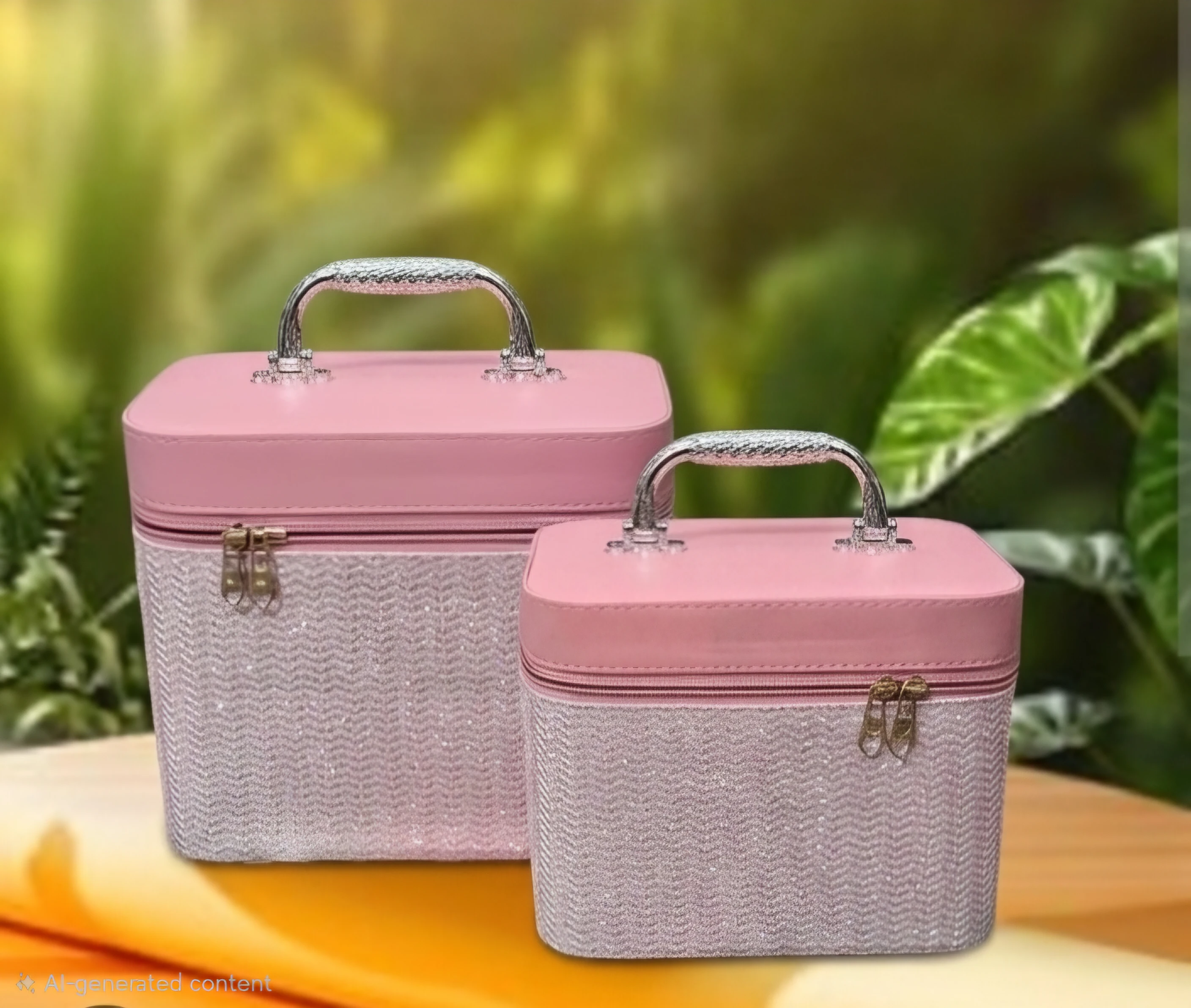 Makeup box l-pink combo