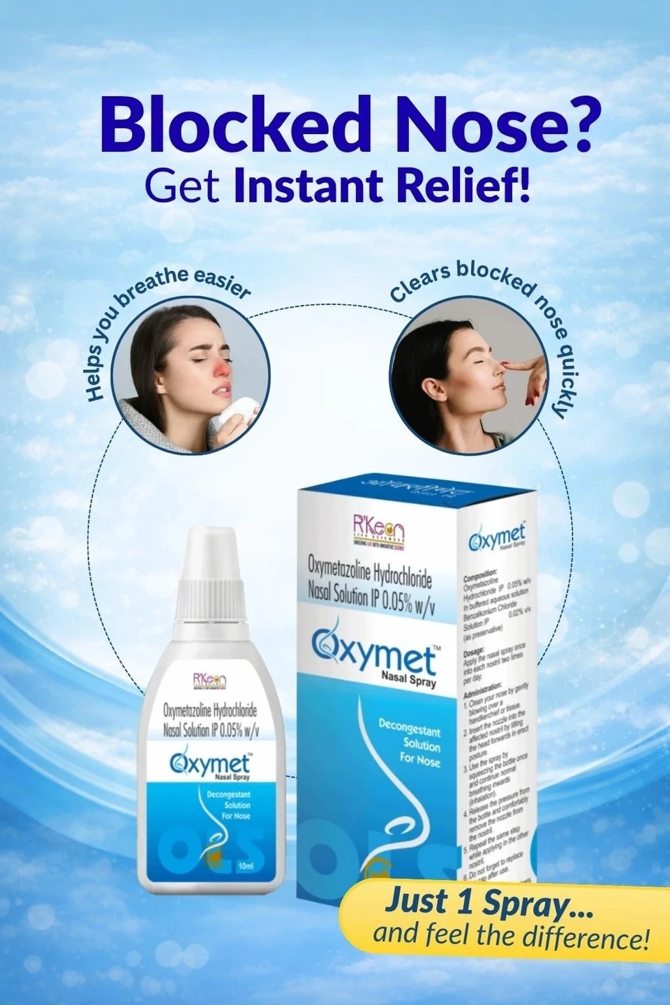 Otrivin Paediatric Nasal Drops for Kids | Fast Relief from Blocke...