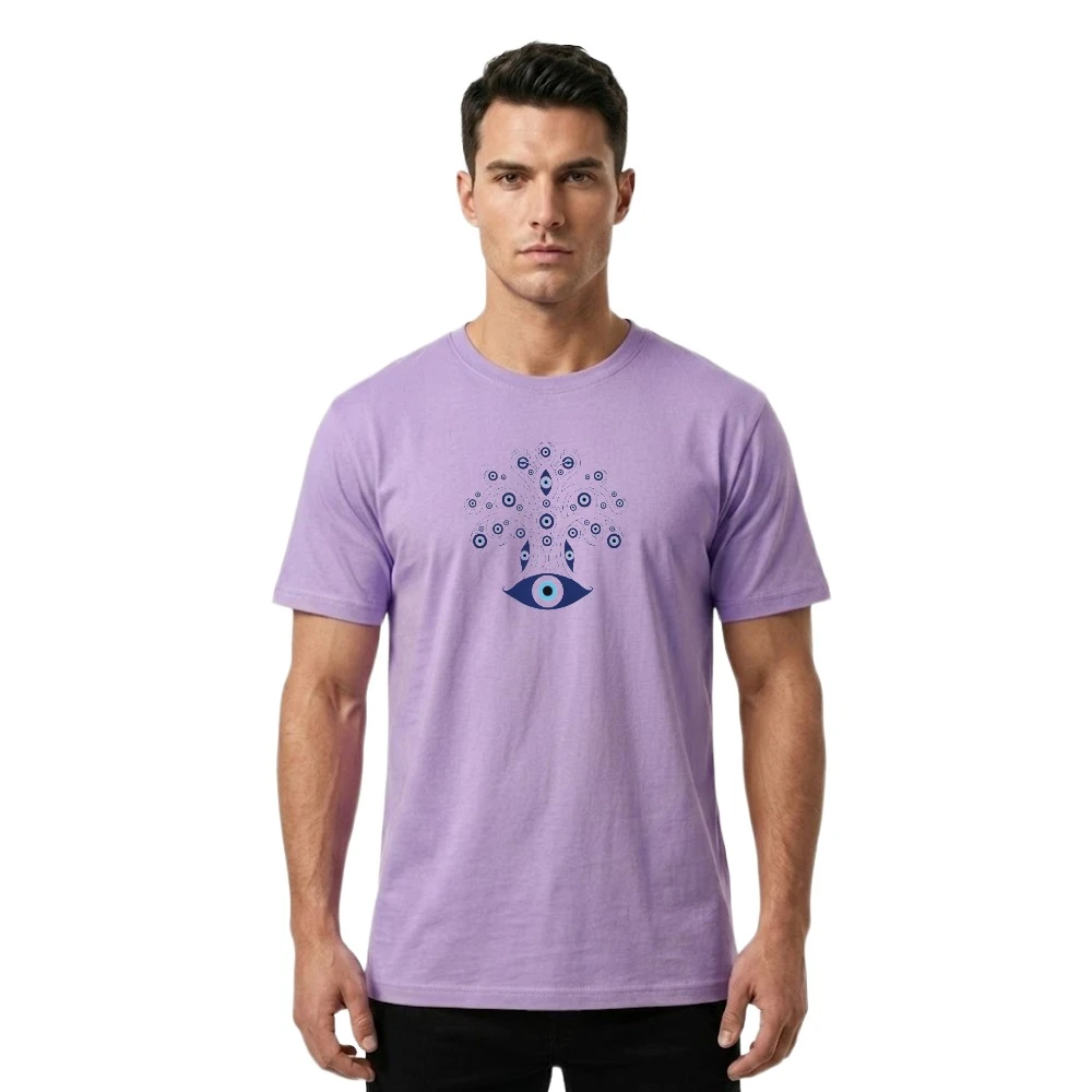Men’s Printed Cotton T-Shirt | Stylish Casual Half Sleeve Tee