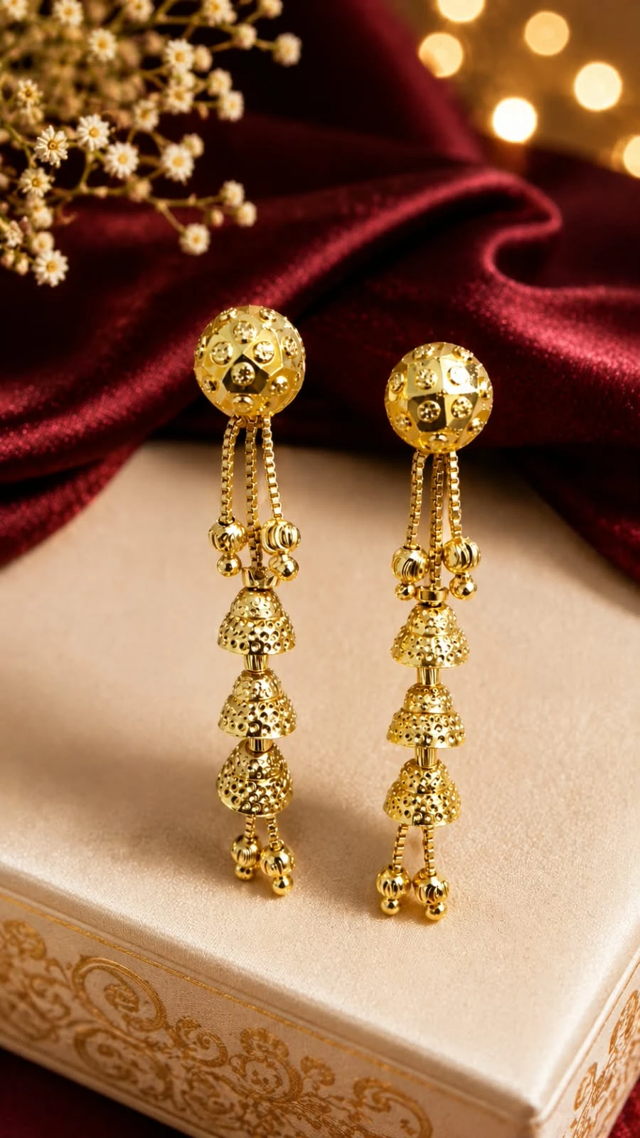 Golden earrings