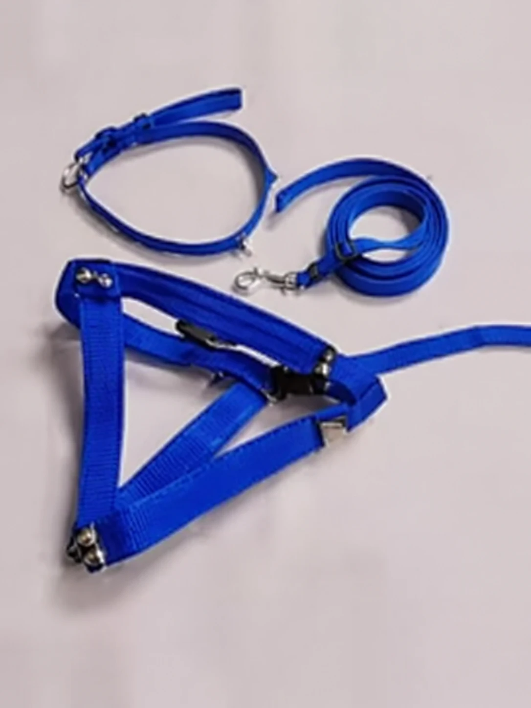 Diamond X Small Ghungroo Harness Belt Collar for Small Puppy Stylish Pet Walking Accessory