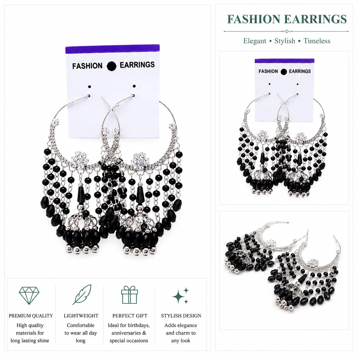 Premium Designer Fashion Earrings for Women | Elegant Stylish Artificial Jewellery for Party & Festive Wear