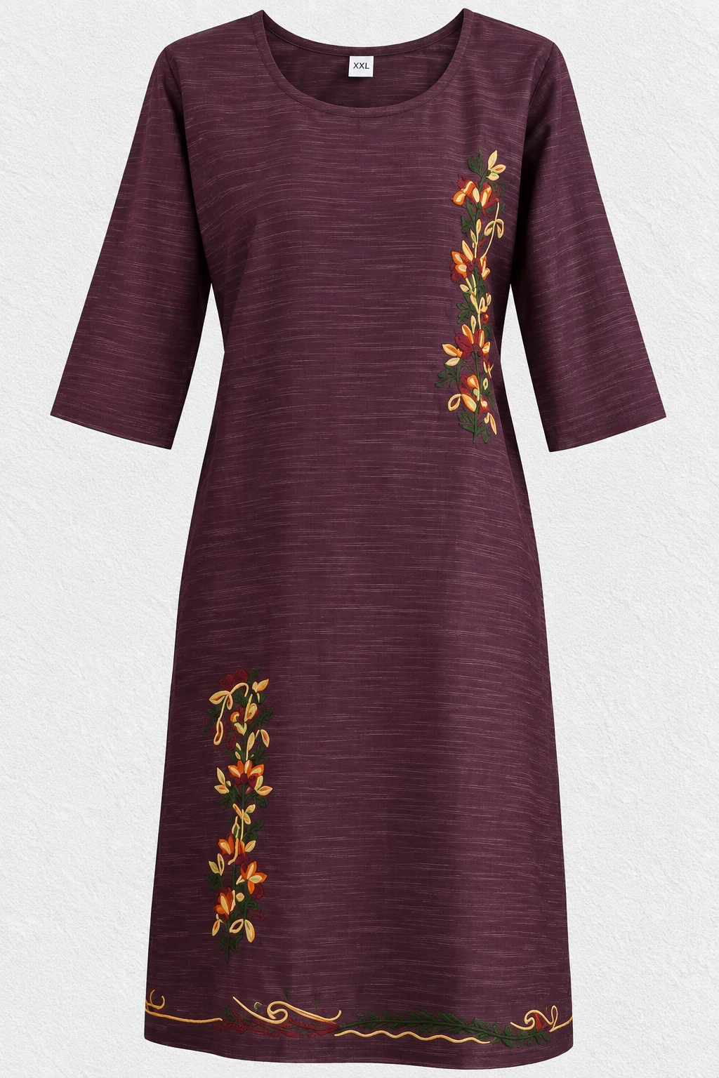 A-Line Embroidered Kurti