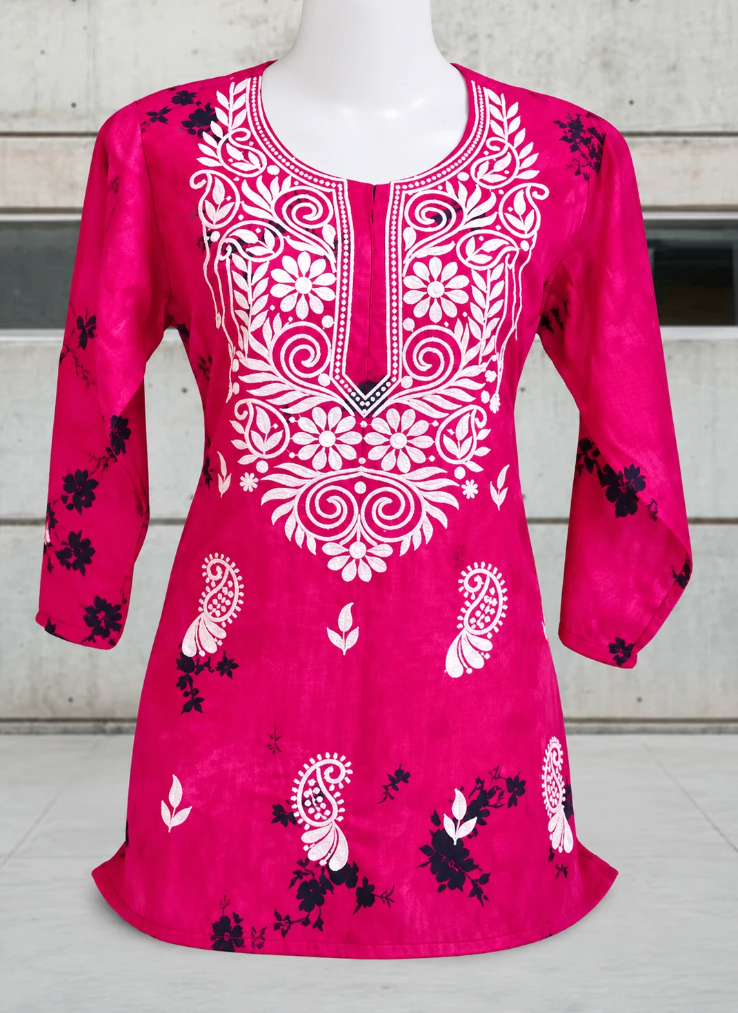 Womens Embroidered Full Sleeves  Top.