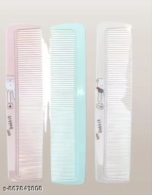 Morbee3 Pc Trending Hair Combs for Men and Women, Collorful Hair Combs for Daily use (Multi collor) b20