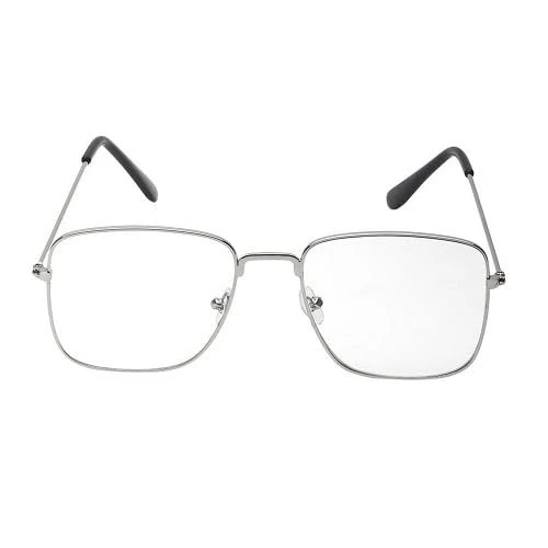 Unisex Metal Square Optical Frame for Men and Women | Lightweight Full Rim Spectacle Frame | Stylish Eyeglass Frame