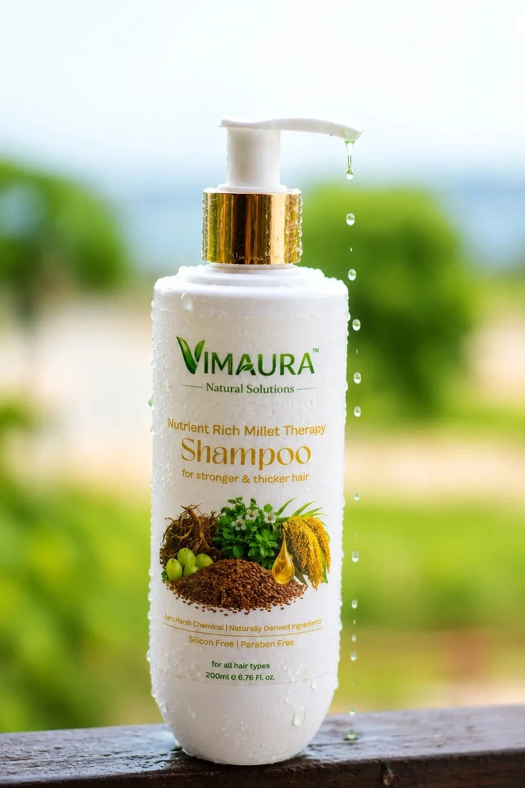 Vimaura  natural solutions shampoo 200 ml
